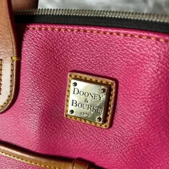 Dooney & Bourke Pink Daniela Satchel - No Crossbody Strap, Excellent Condition - Picture 2 of 14